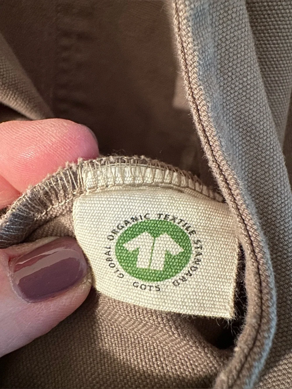 LUCY & YAK 6/8 Streetwear Utility Organic Cotton Jumpsuit Overalls Cappuccino